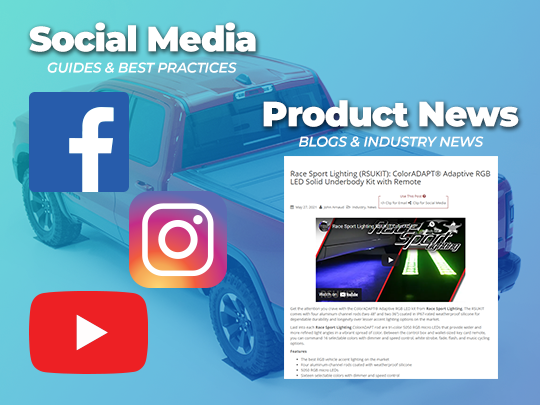 Product News and Social Media Guides