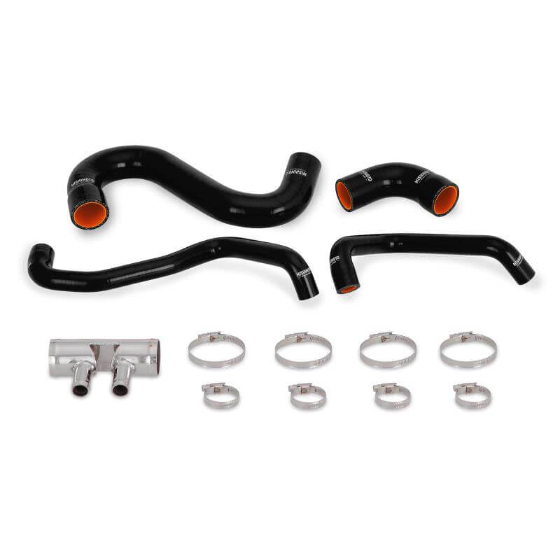 Mishimoto 15+ Ford Mustang GT Blue Silicone Upper Radiator Hose main image 0