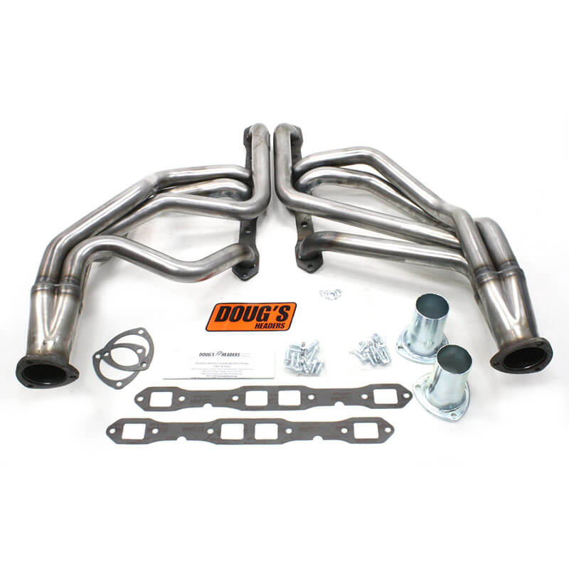 Doug’s Headers (D451-R): 1¾” Four-Tube Full-Length Header Set for Mopar ...