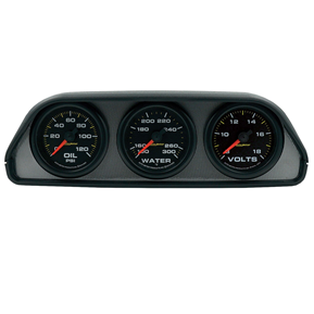 AutoMeter Products (7060): Extreme-Environment Three-Gauge Kit for UTV Applications