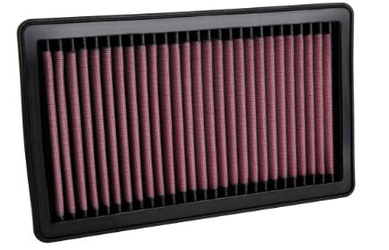 K&N (33-5106): Reusable High-Flow Air Filter™ for `20 Jeep Wrangler 3.0L V6