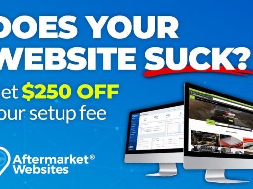 April Only: $250 Off Aftermarket Websites® PRO Setup Fee!