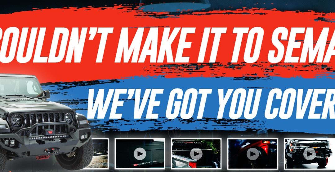 Couldn’t Make It to SEMA? Watch The Event 2022 Instead!