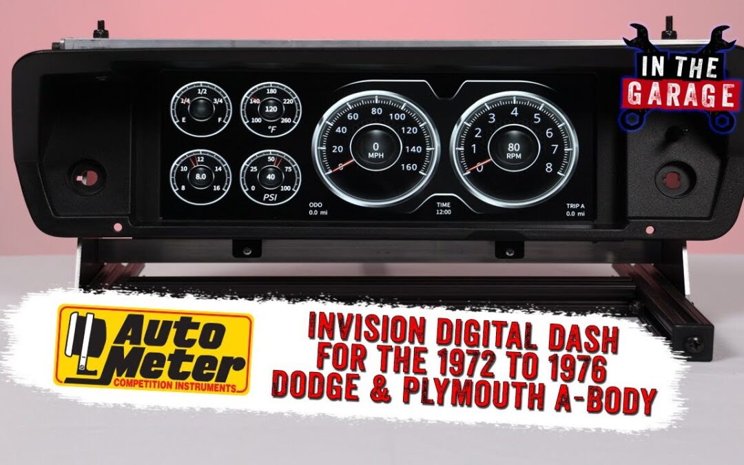 In the Garage Video: AutoMeter Products InVision Digital Dash
