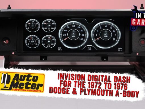 In the Garage Video: AutoMeter Products InVision Digital Dash